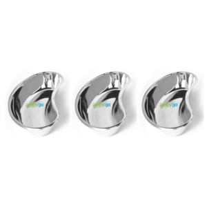 Ambygo Kidney Tray Stainless Steel Pack of 3