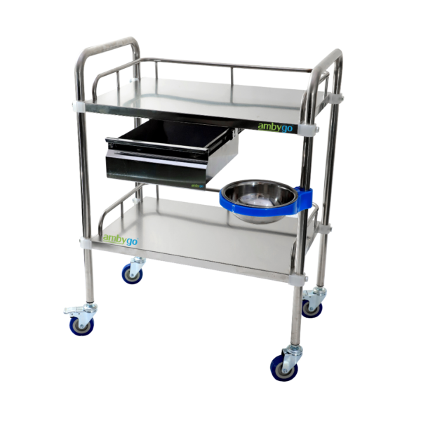 Instrument Trolley with drawer