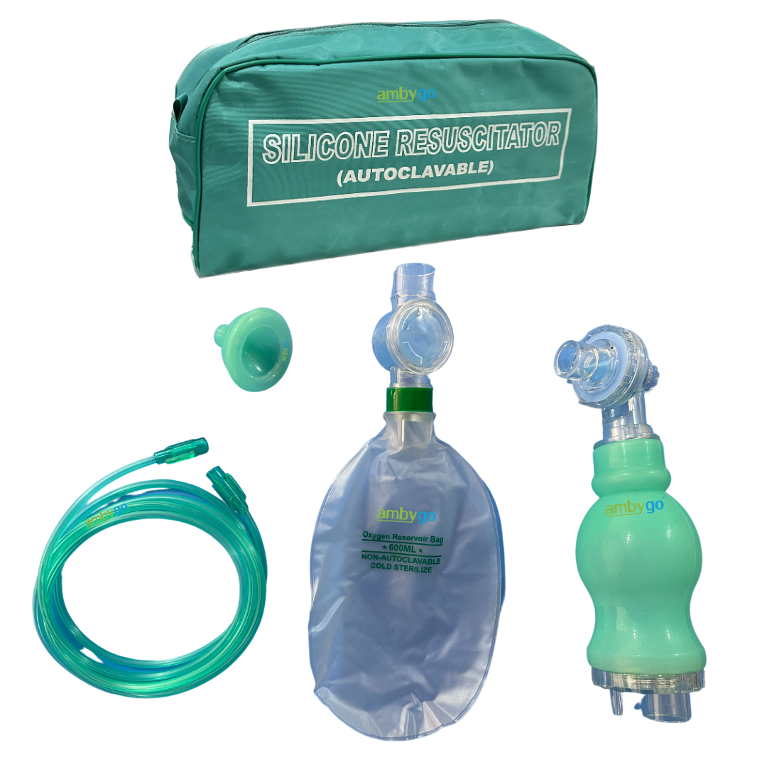 Oxygen Mask Ambu Bag Simple Self-help Manual Resuscitator Oxygen Tube and Reservoir  Bag PVC Bag and Transparent Mask Adult - AliExpress